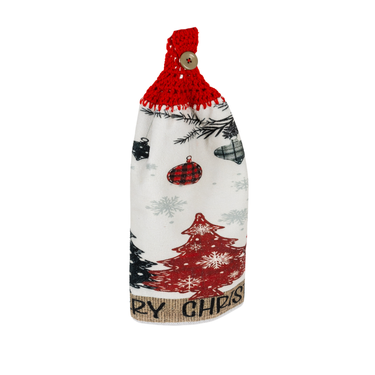 Handmade Hanging Hand Towel  - Christmas - Unicorn Fart Productions